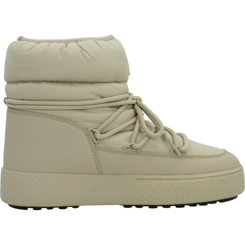 MOON BOOT LTRACK LOW NYLON WP   en color BEIS  (4)