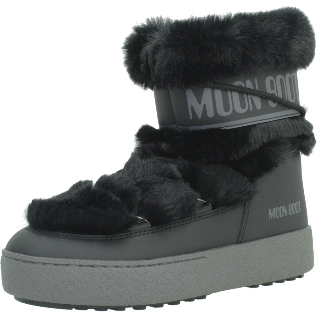 MOON BOOT MB LTRACK FAUX FUR WP en color NEGRO  (1)
