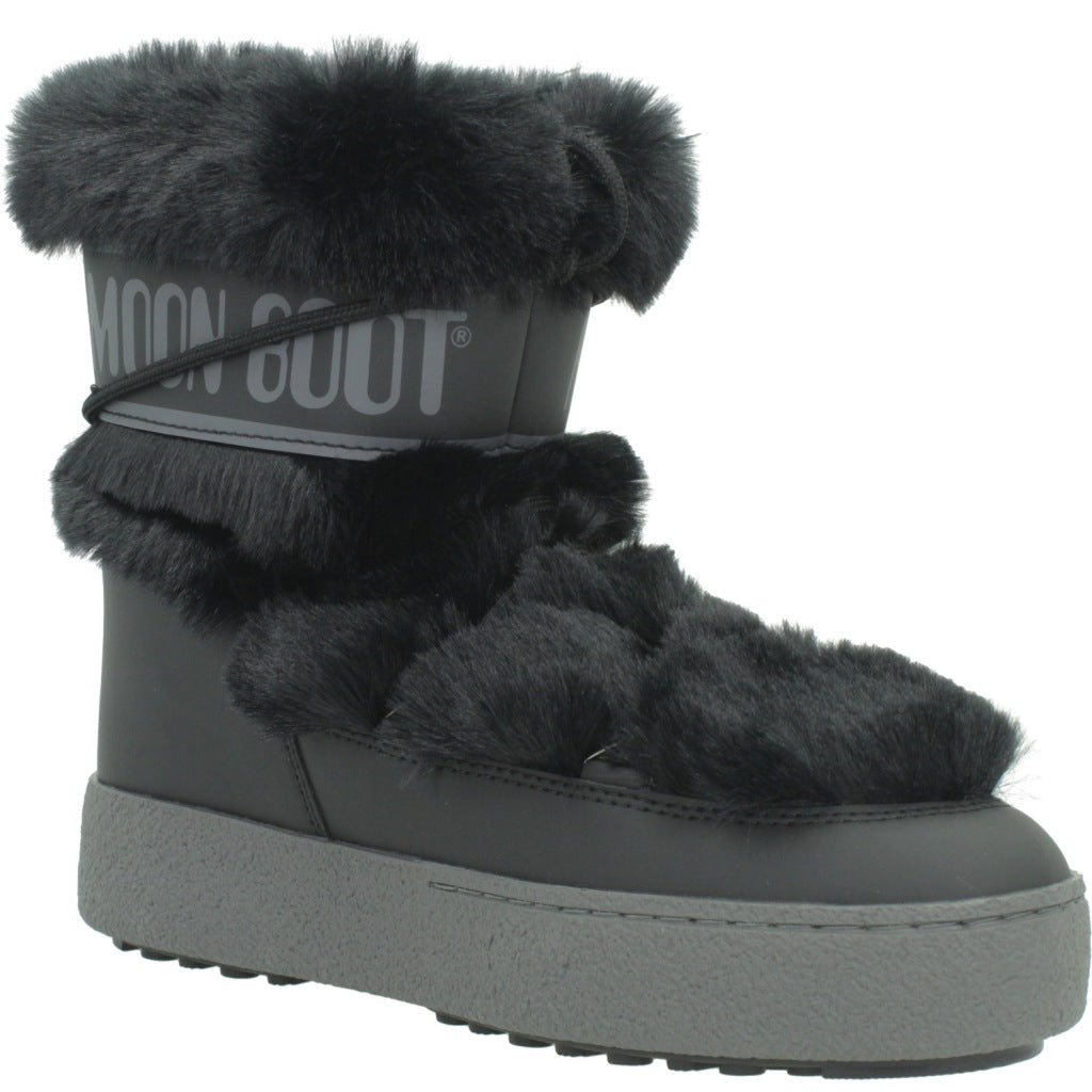 MOON BOOT MB LTRACK FAUX FUR WP en color NEGRO  (5)