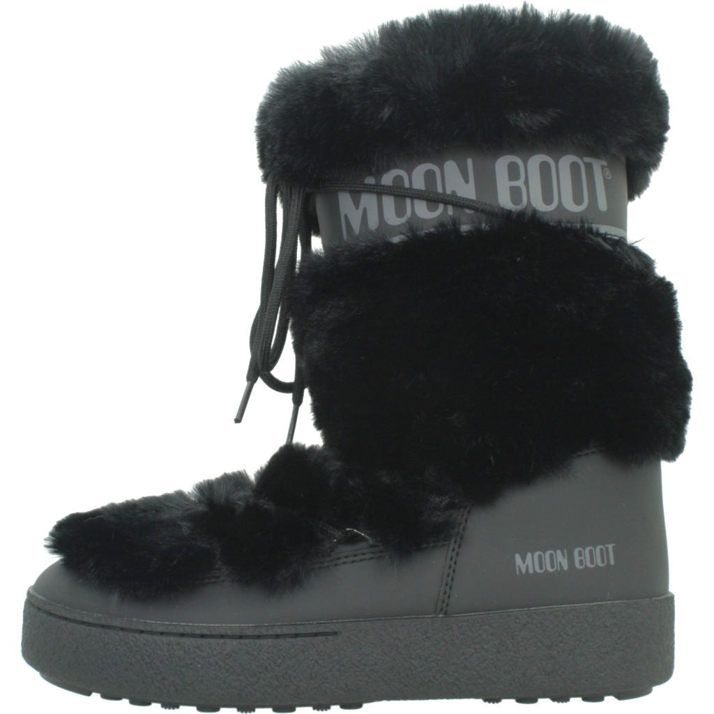 MOON BOOT MB LTRACK FAUX FUR HIGH WP en color NEGRO  (2)
