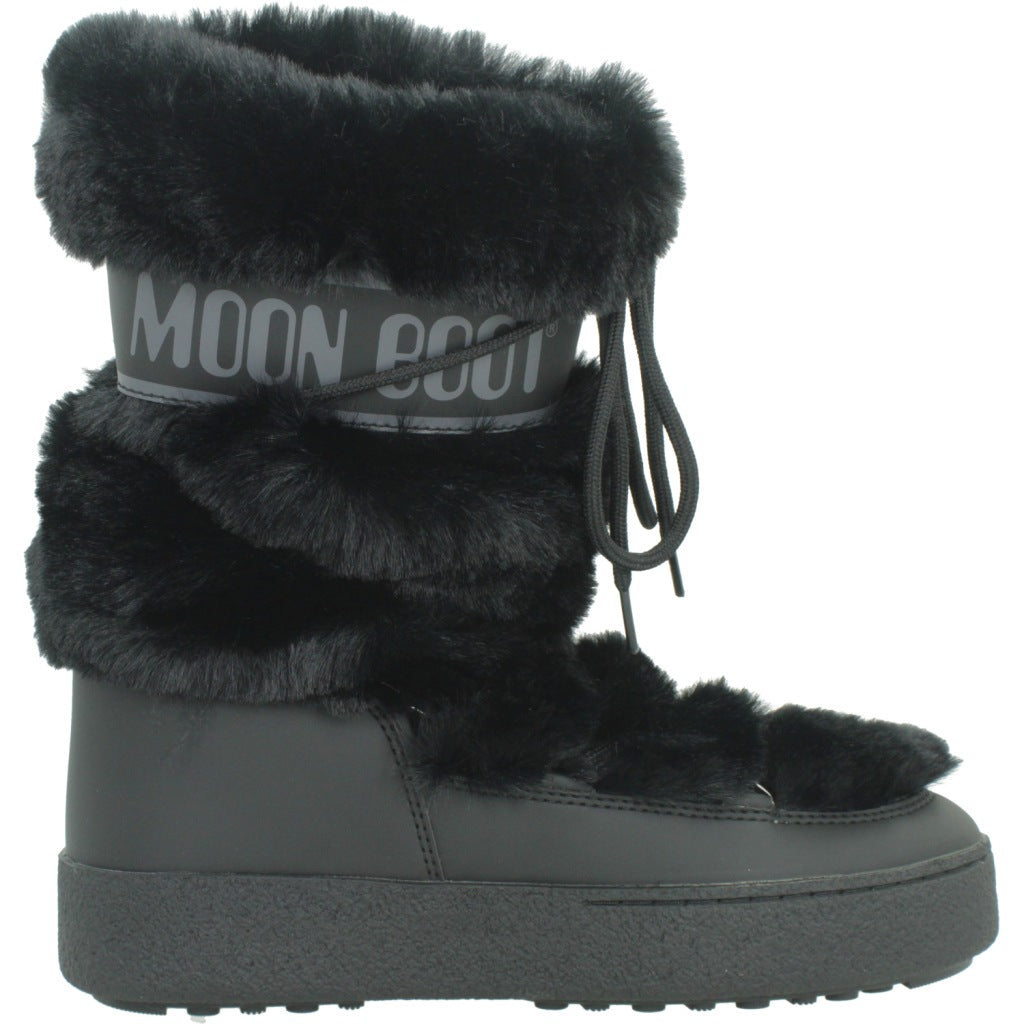 MOON BOOT MB LTRACK FAUX FUR HIGH WP en color NEGRO  (4)
