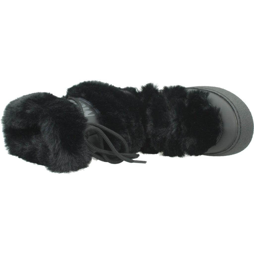 MOON BOOT MB LTRACK FAUX FUR HIGH WP en color NEGRO  (7)