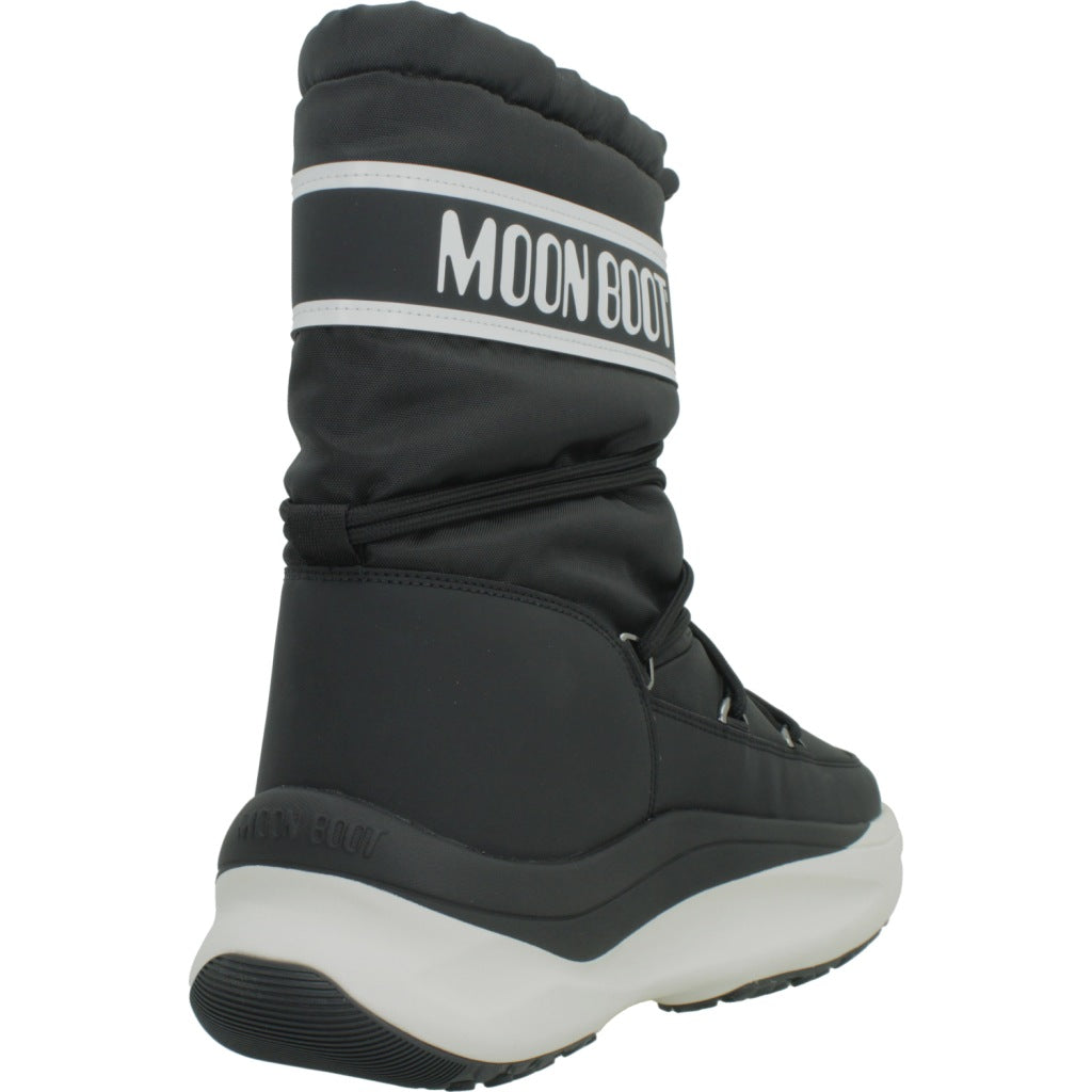 MOON BOOT MB MOON POLAR WP en color NEGRO  (3)