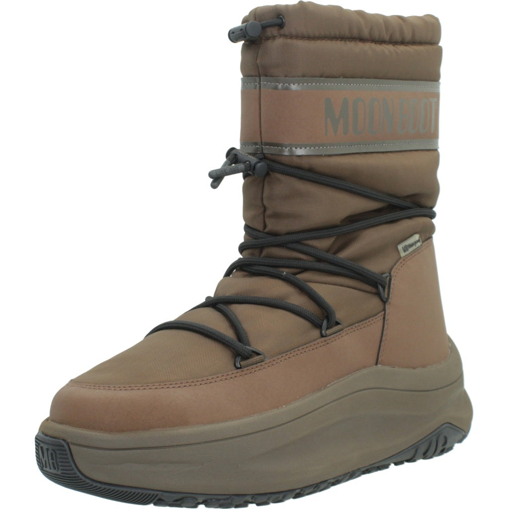 MOON BOOT MB MOON POLAR WP en color MARRON  (1)