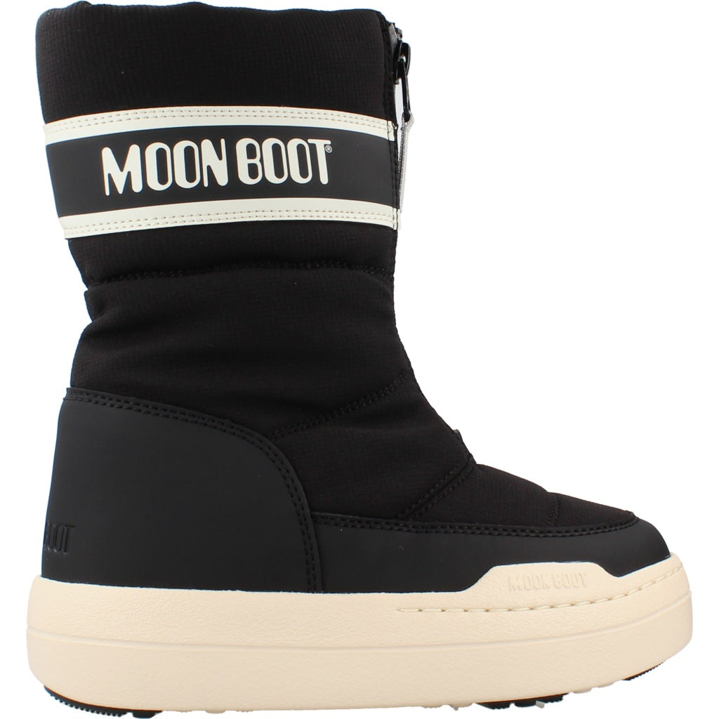 MOON BOOT MB JR PARK ZIP HIGH WP en color NEGRO  (4)