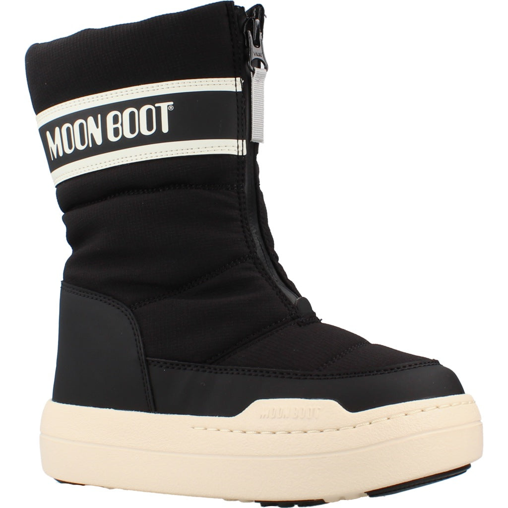 MOON BOOT MB JR PARK ZIP HIGH WP en color NEGRO  (5)