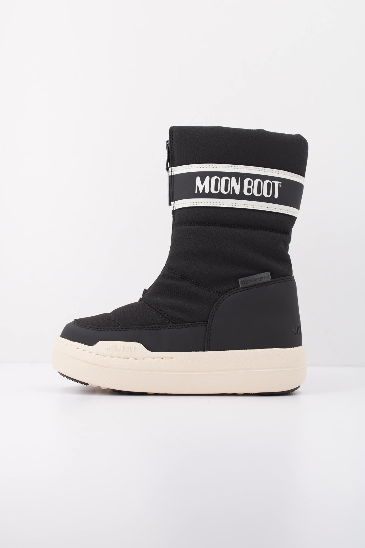 MOON BOOT JR PARK ZIP HIGH WP   en color NEGRO  (1)
