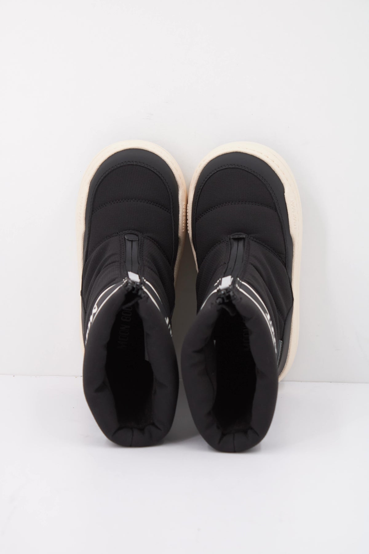 MOON BOOT MB JR PARK ZIP HIGH WP en color NEGRO  (3)