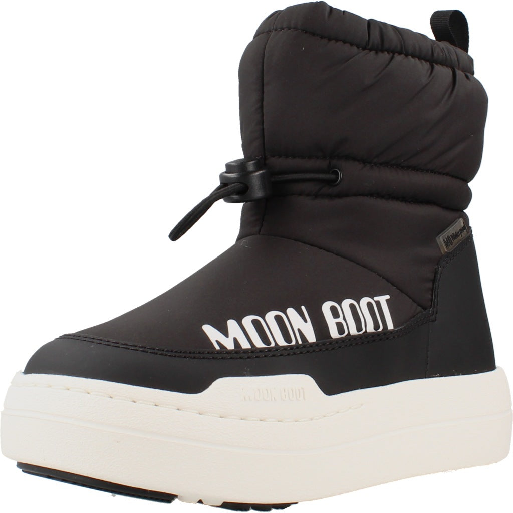 MOON BOOT MB JR PARK TUBE MID WP en color NEGRO  (1)