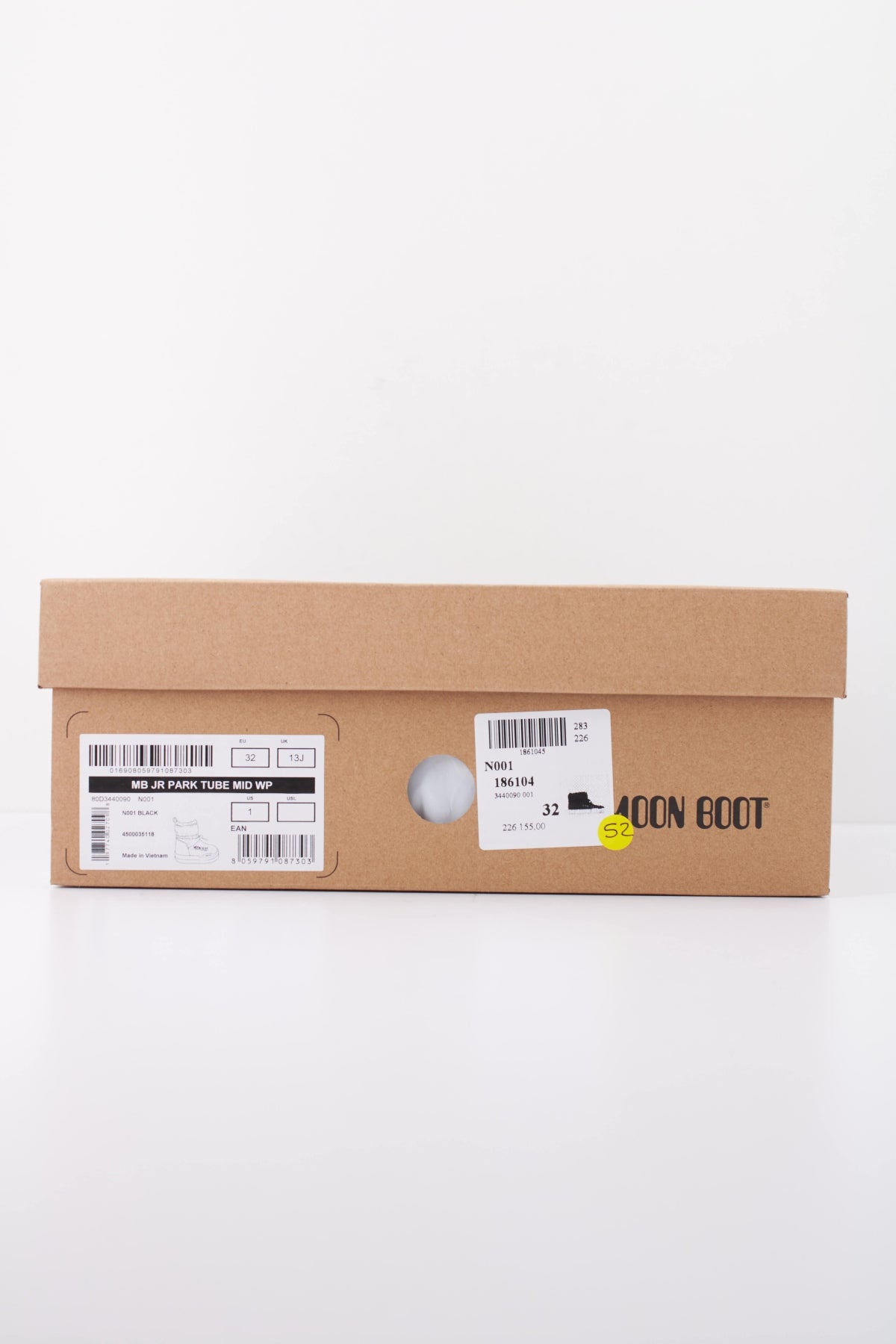 MOON BOOT JR PARK TUBE MID WP   en color NEGRO  (6)