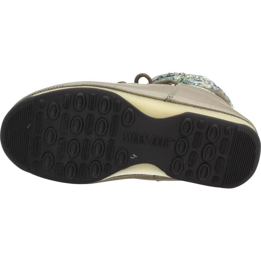 MOON BOOT W.E. LOW SNAKE   en color ORO  (7)