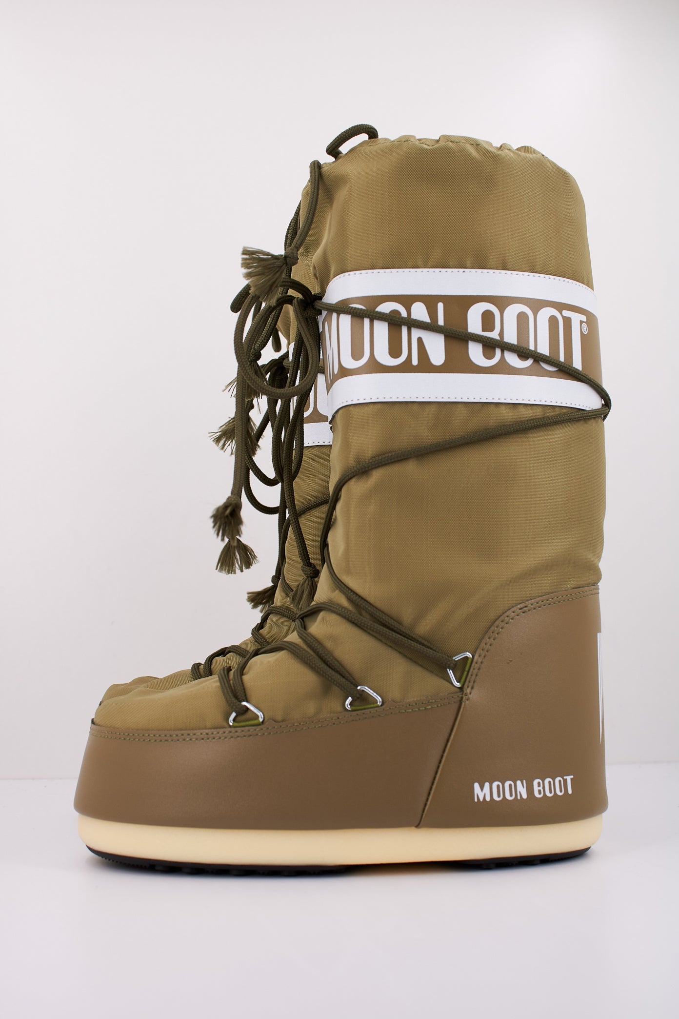MOON BOOT MB ICON NYLON en color VERDE  (1)