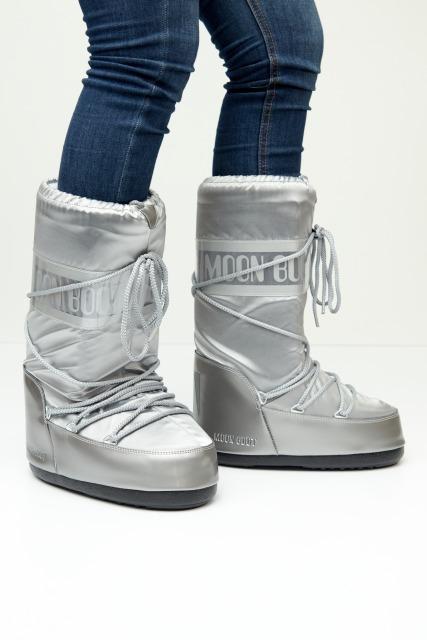MOON BOOT ICON GLANCE   en color PLATA  (5)