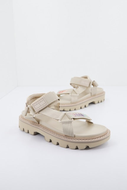 TOMMY JEANS CHUNKY TIE DYE WEBBING S en color BEIS  (2)