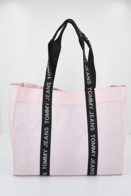 TOMMY JEANS AWAW TJW ESSENTIAL TOTE en color ROSA  (1)