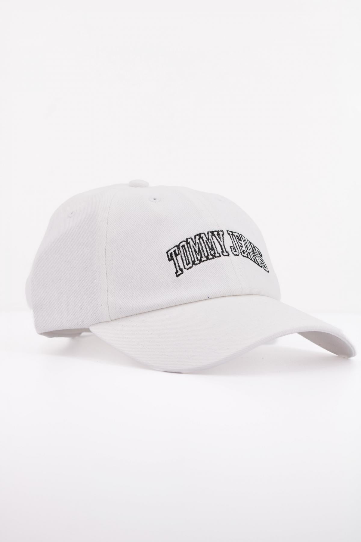 TOMMY JEANS TJW VARSITY CAP en color BLANCO  (2)