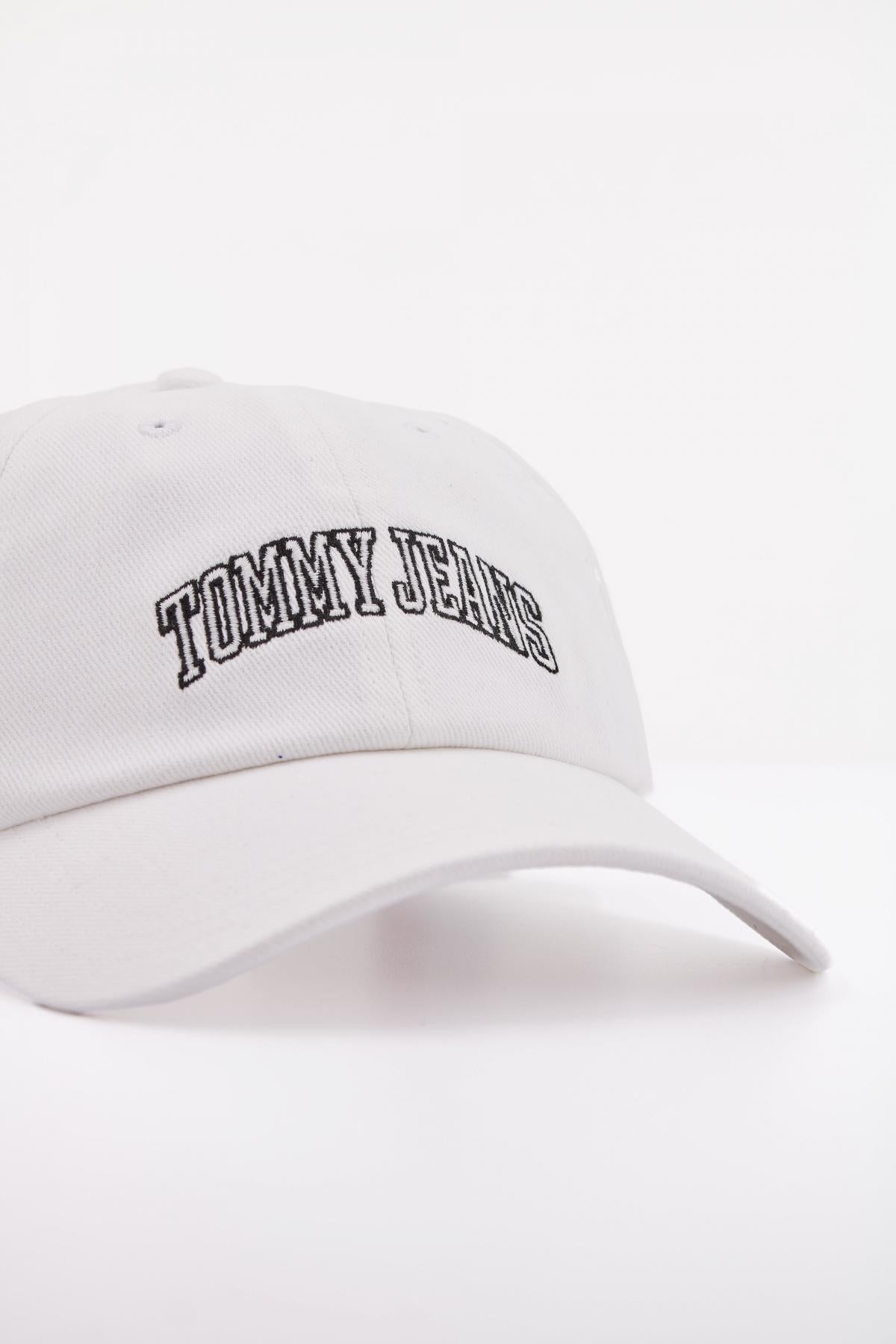 TOMMY JEANS TJW VARSITY CAP en color BLANCO  (4)