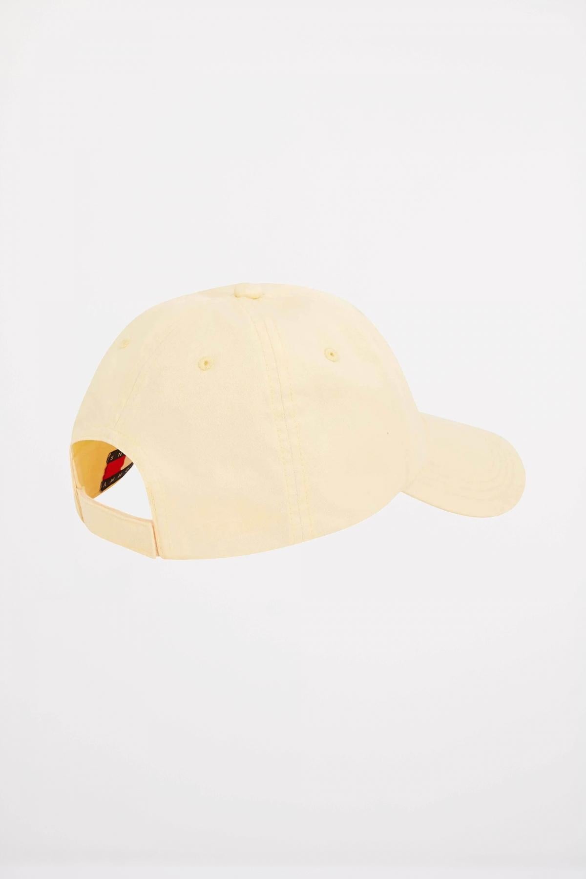 TOMMY JEANS LINEAR LOGO  PANEL CAP en color AMARILLO  (2)