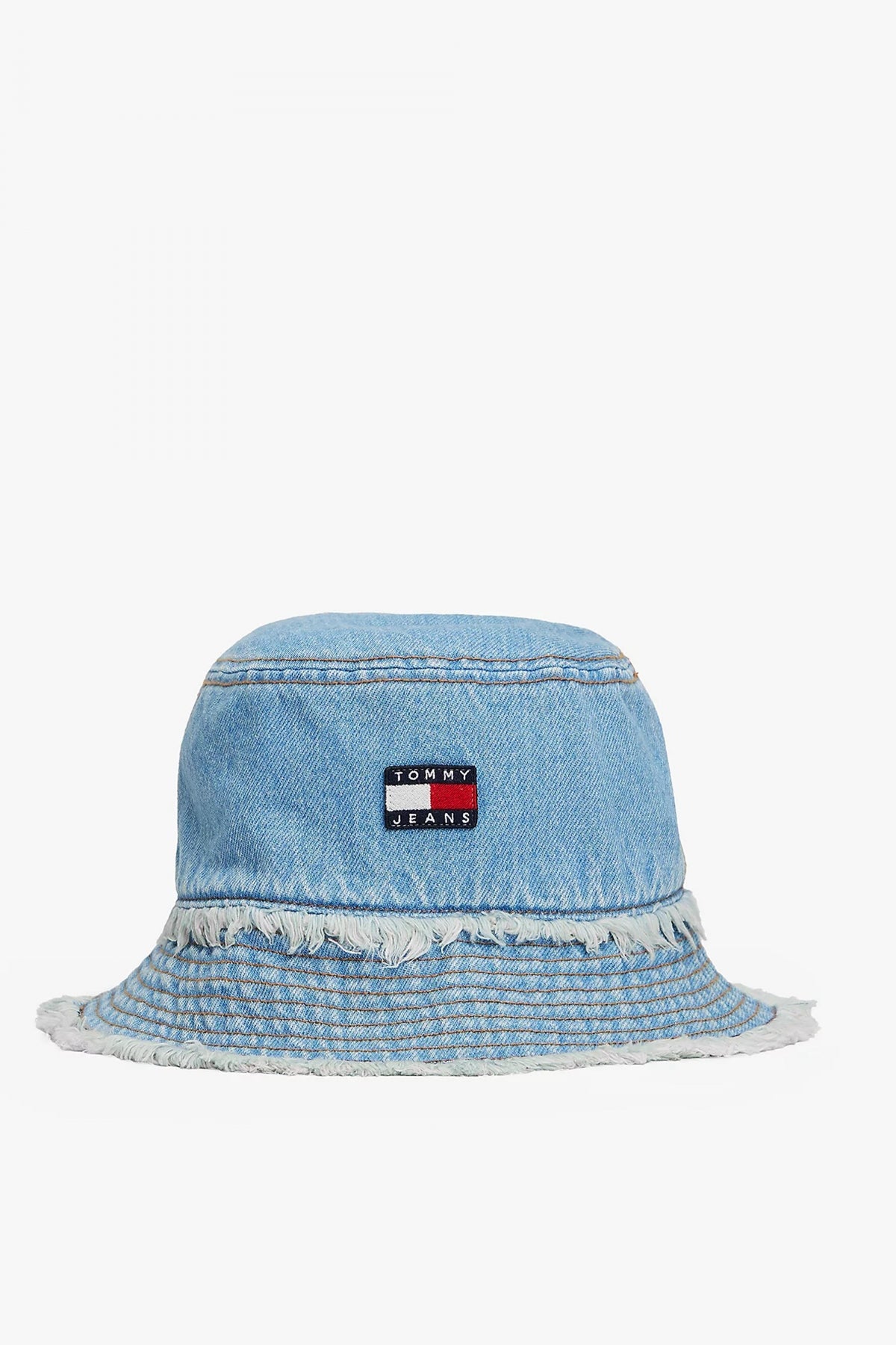 TOMMY JEANS HERITATGE DENIM BUCKET en color AZUL  (1)