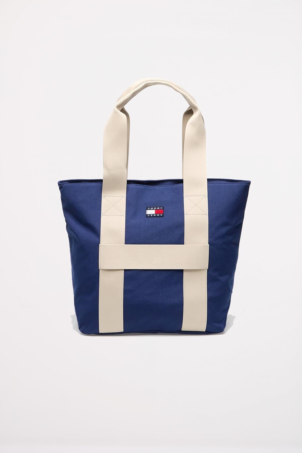 TOMMY JEANS RETRO COOL TOTE en color AZUL  (1)