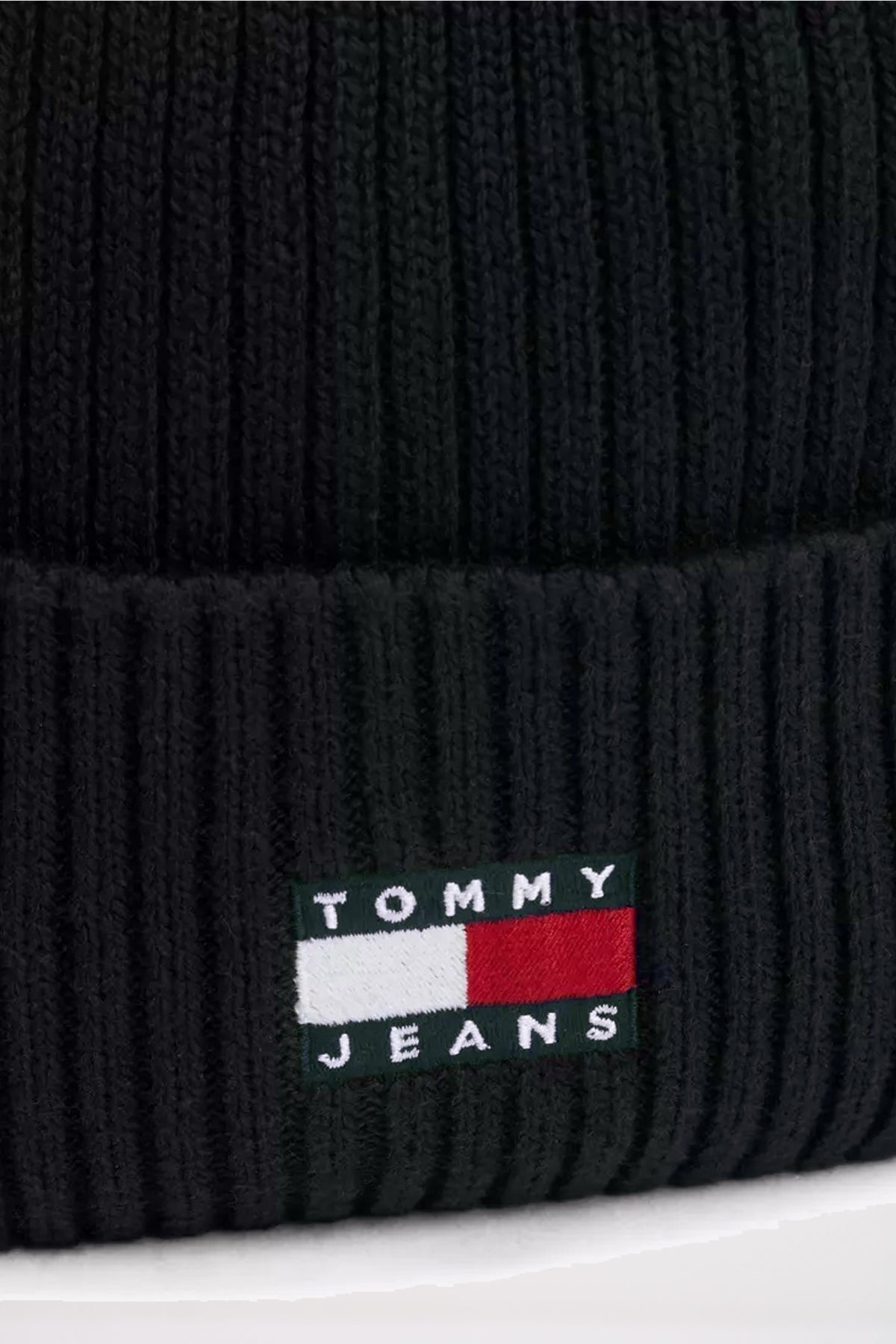 TOMMY JEANS TJM HERITAGE CABLE BEANI en color AZUL  (3)