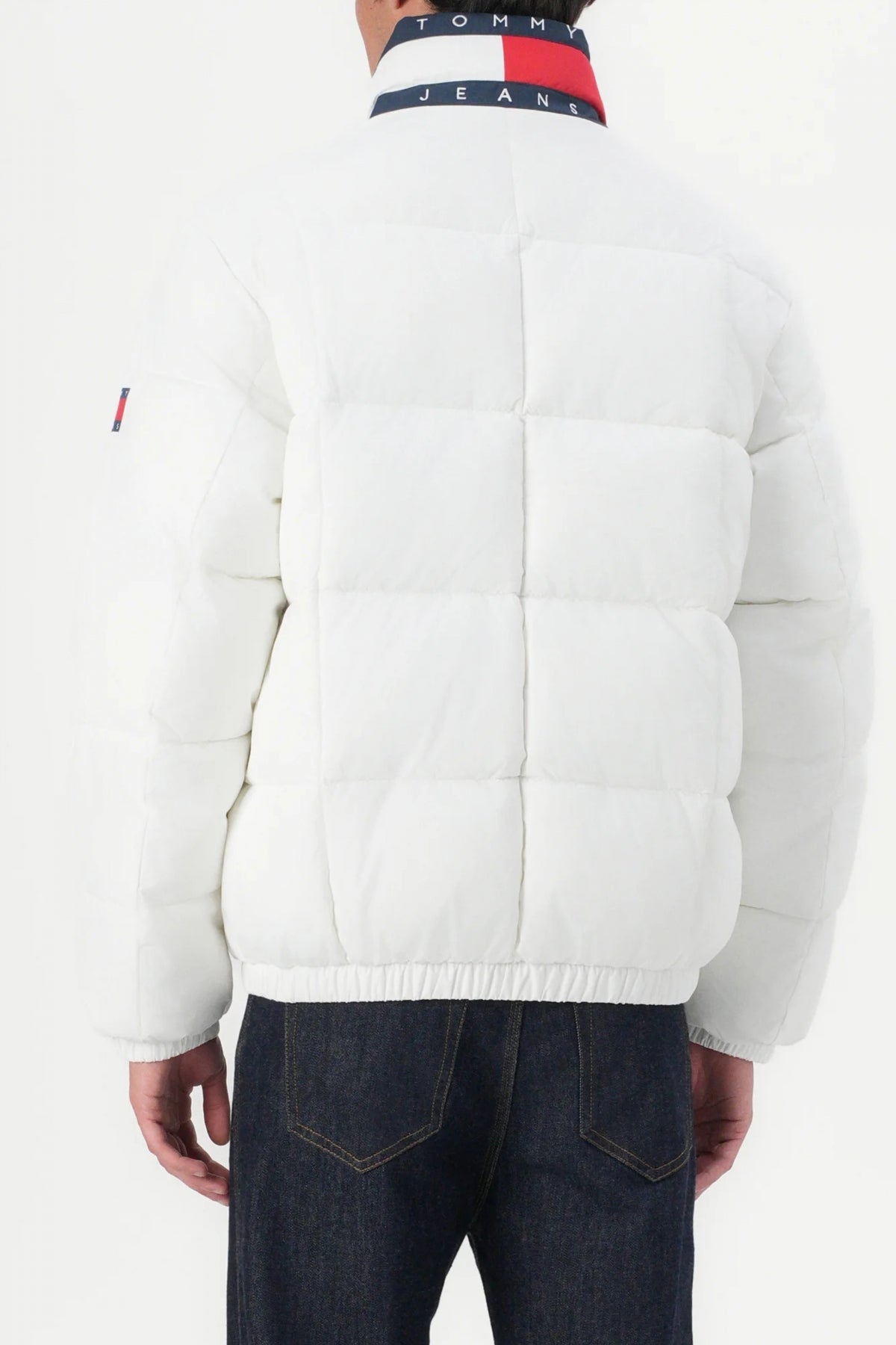 TOMMY JEANS TJM DNA COLLAR PUFFR EXT en color BLANCO  (4)