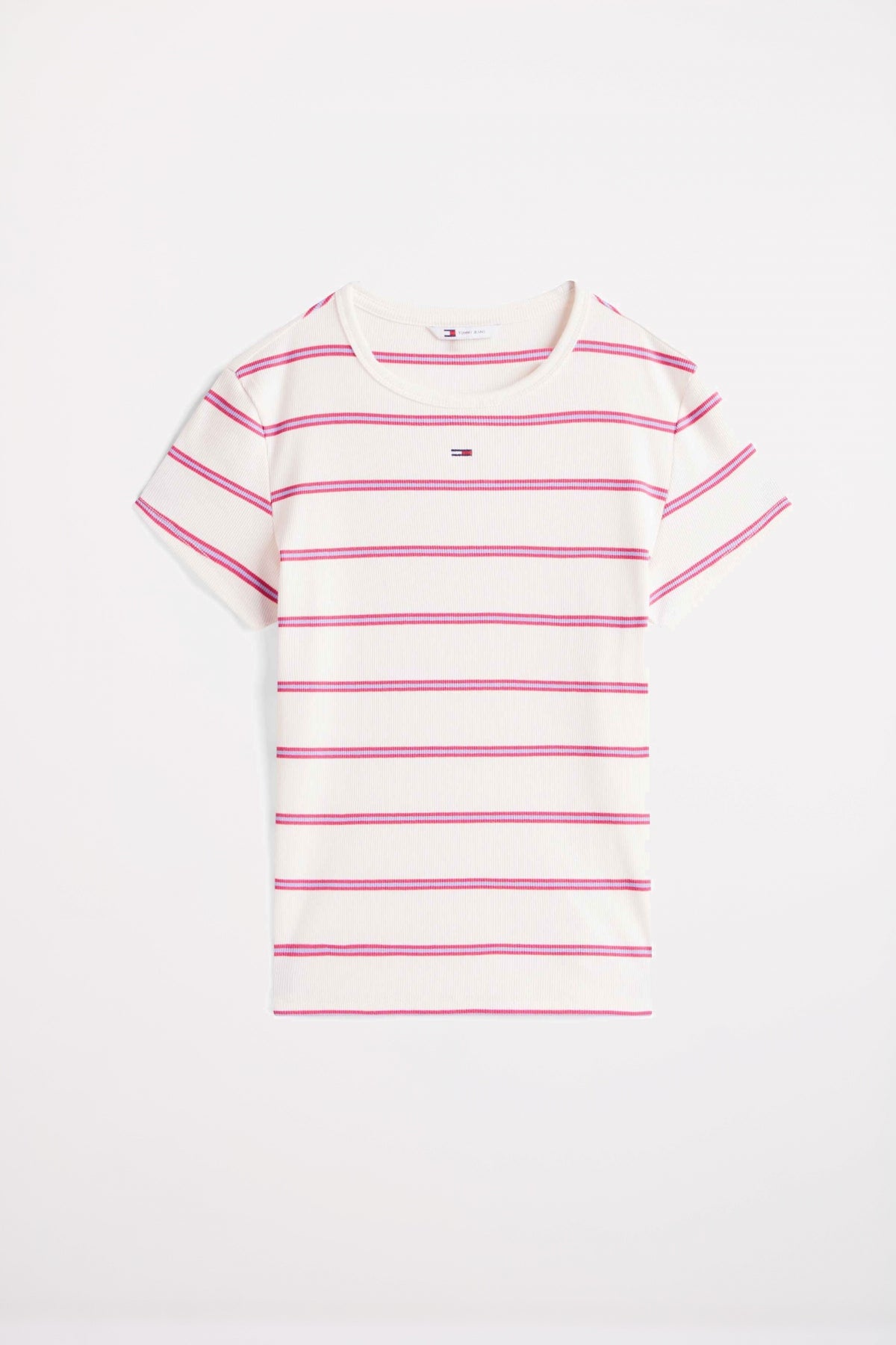 TOMMY JEANS TJW SLIM ESSENTIAL RIB S en color BLANCO  (2)