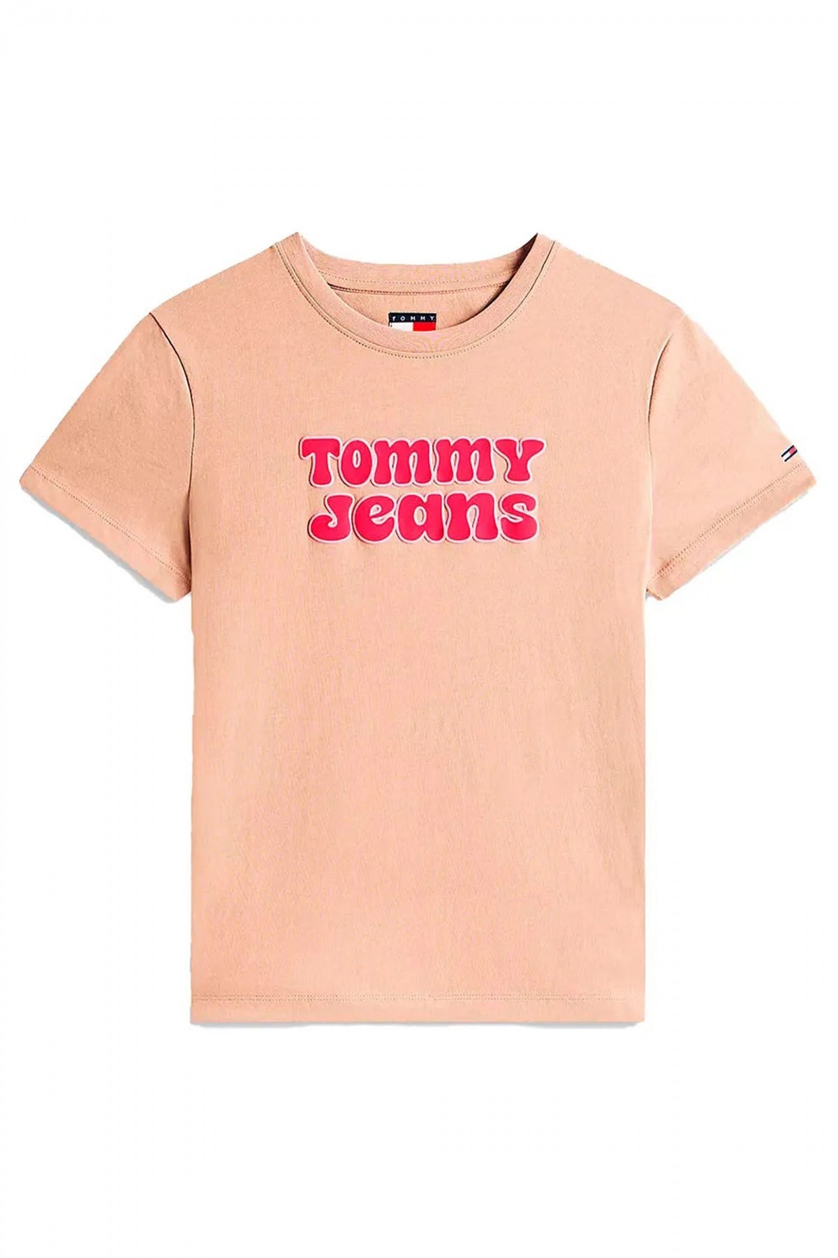 TOMMY JEANS TJW REG ESSENTIAL LOGO  en color BEIS  (2)