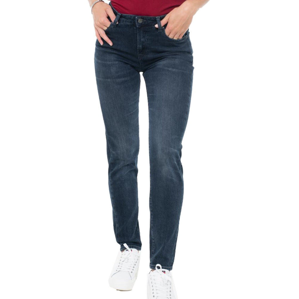 TOMMY JEANS LUCY MR SLIM DI en color AZUL  (3)