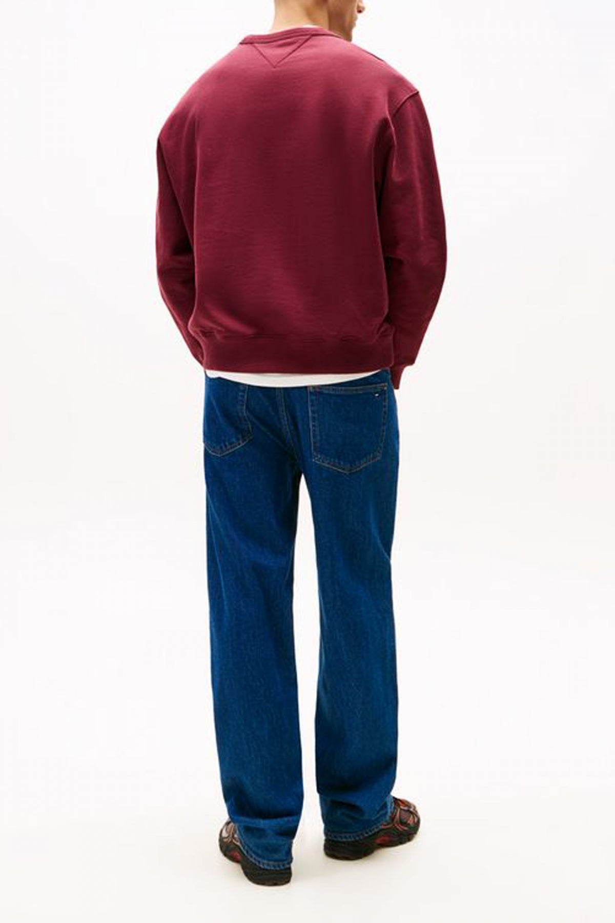 TOMMY JEANS TJM RLX BOUCLE FNT PLY C en color BURDEOS  (3)