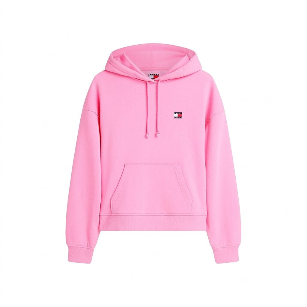 TOMMY JEANS DWDW BXY BADGE en color ROSA  (4)