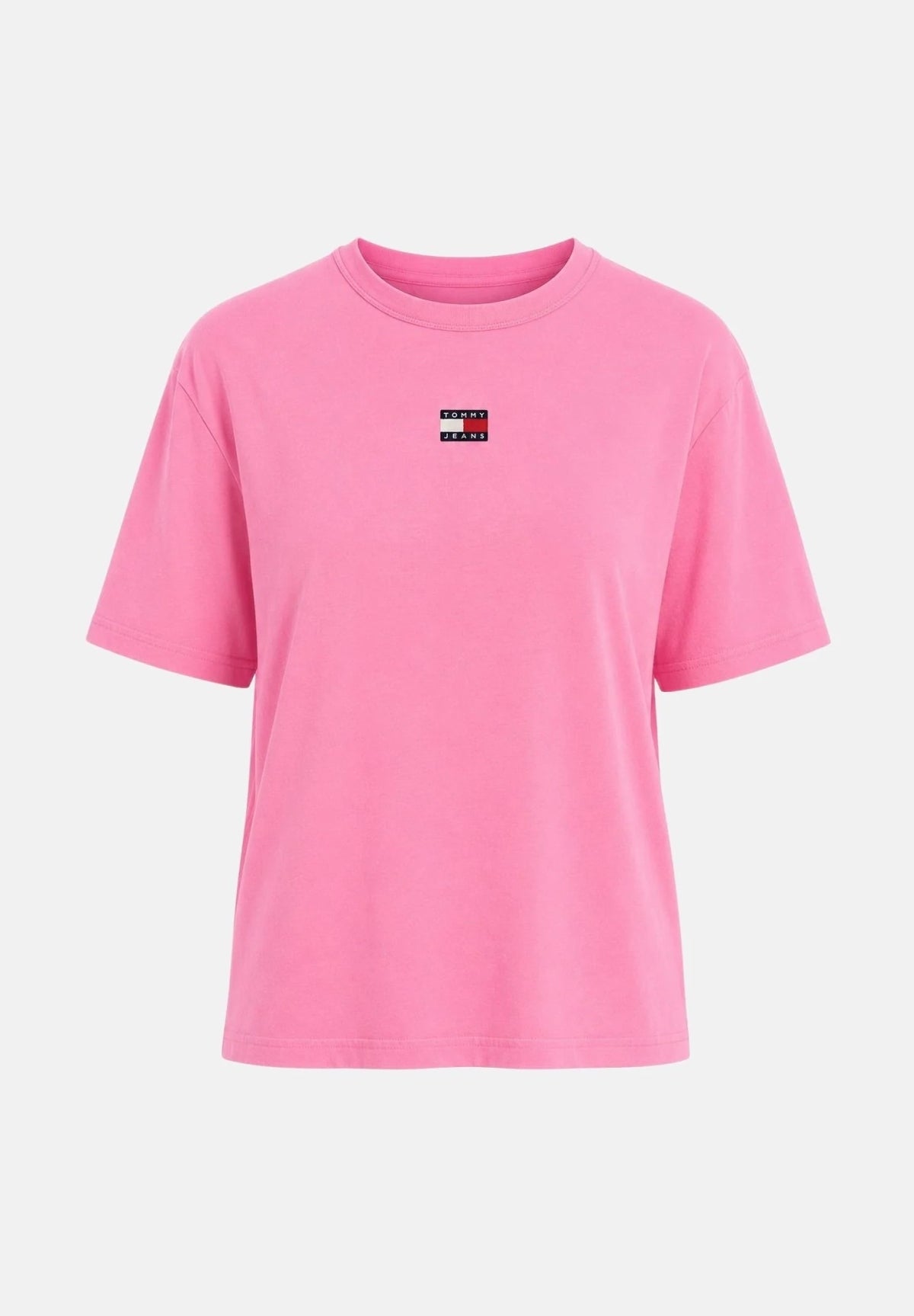 TOMMY JEANS DWDW BXY BADGE en color ROSA  (1)