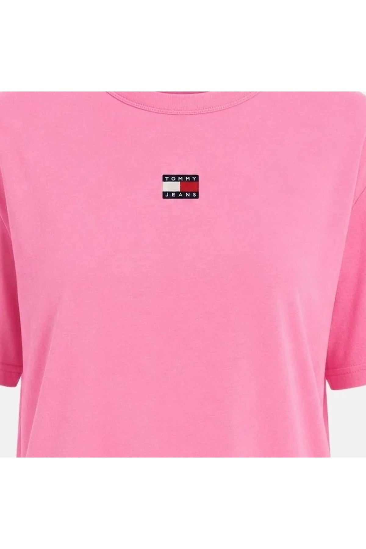 TOMMY JEANS DWDW BXY BADGE en color ROSA  (3)