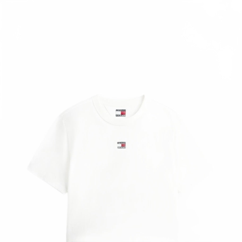 TOMMY JEANS DWDW BXY BADGE en color BLANCO  (4)