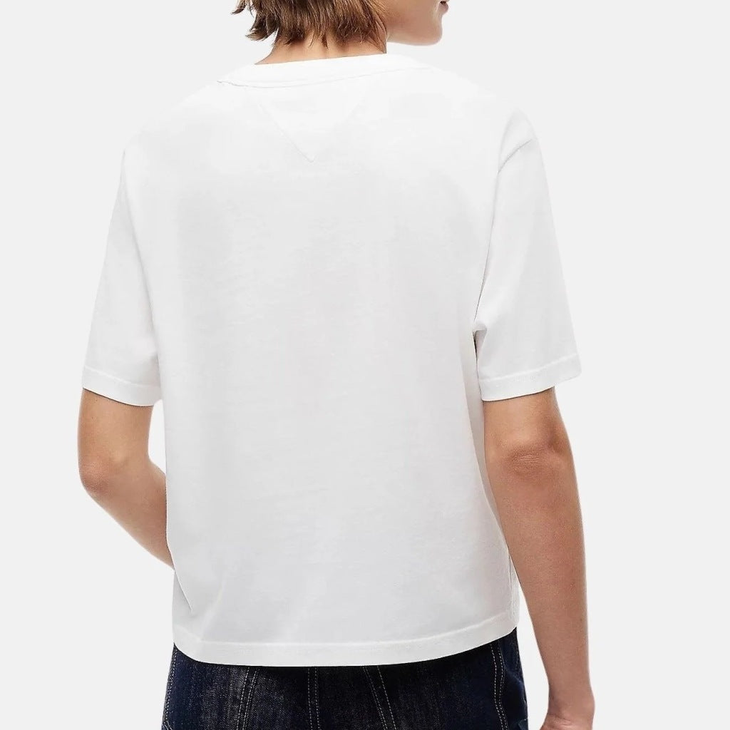 TOMMY JEANS DWDW BXY BADGE en color BLANCO  (5)