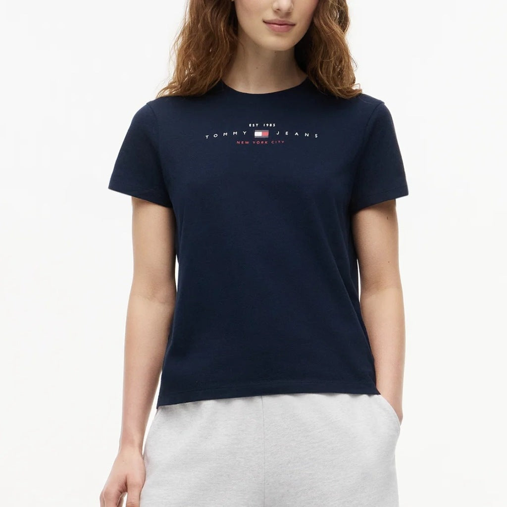 TOMMY JEANS DWDW REG US LINEAR en color AZUL  (6)