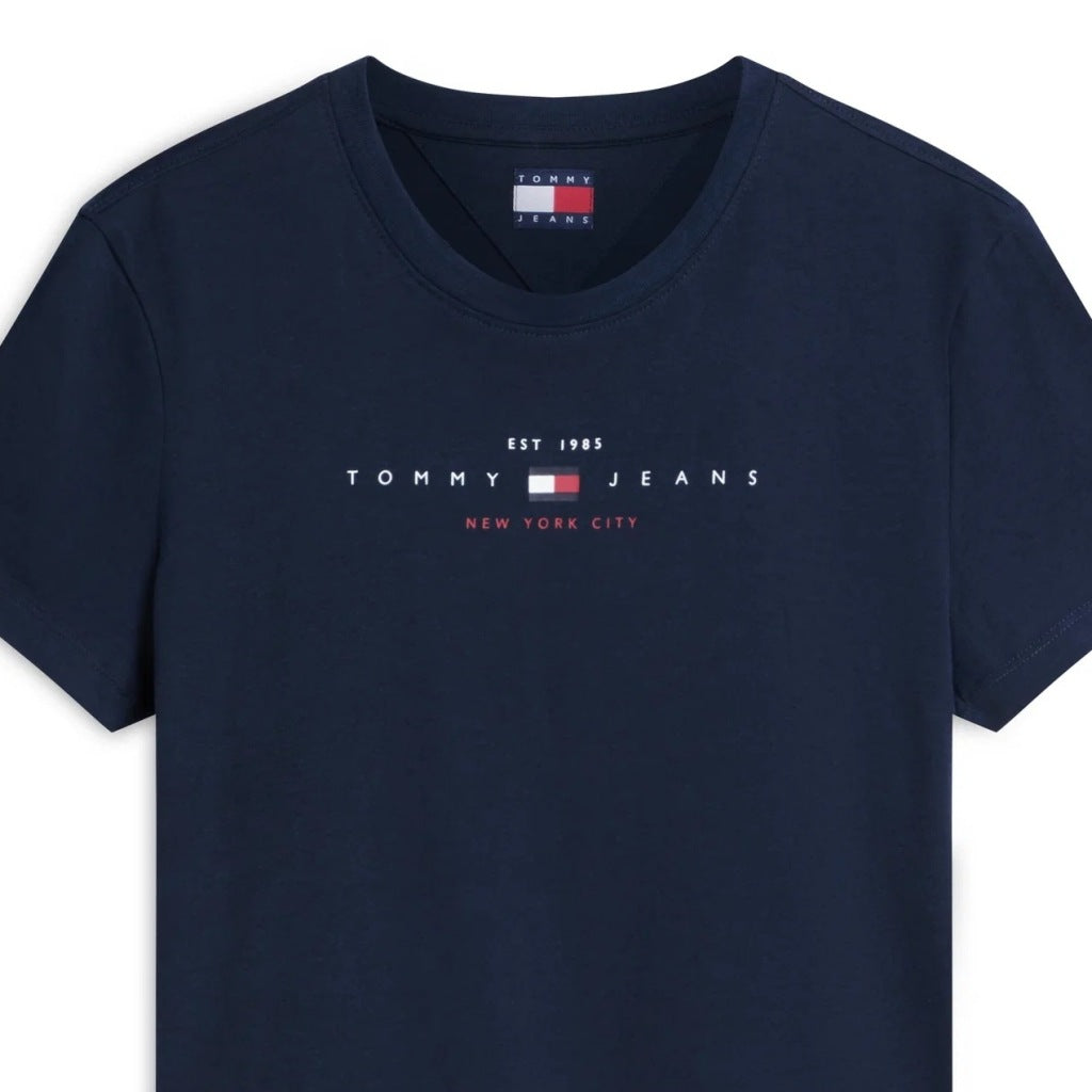 TOMMY JEANS DWDW REG US LINEAR en color AZUL  (8)