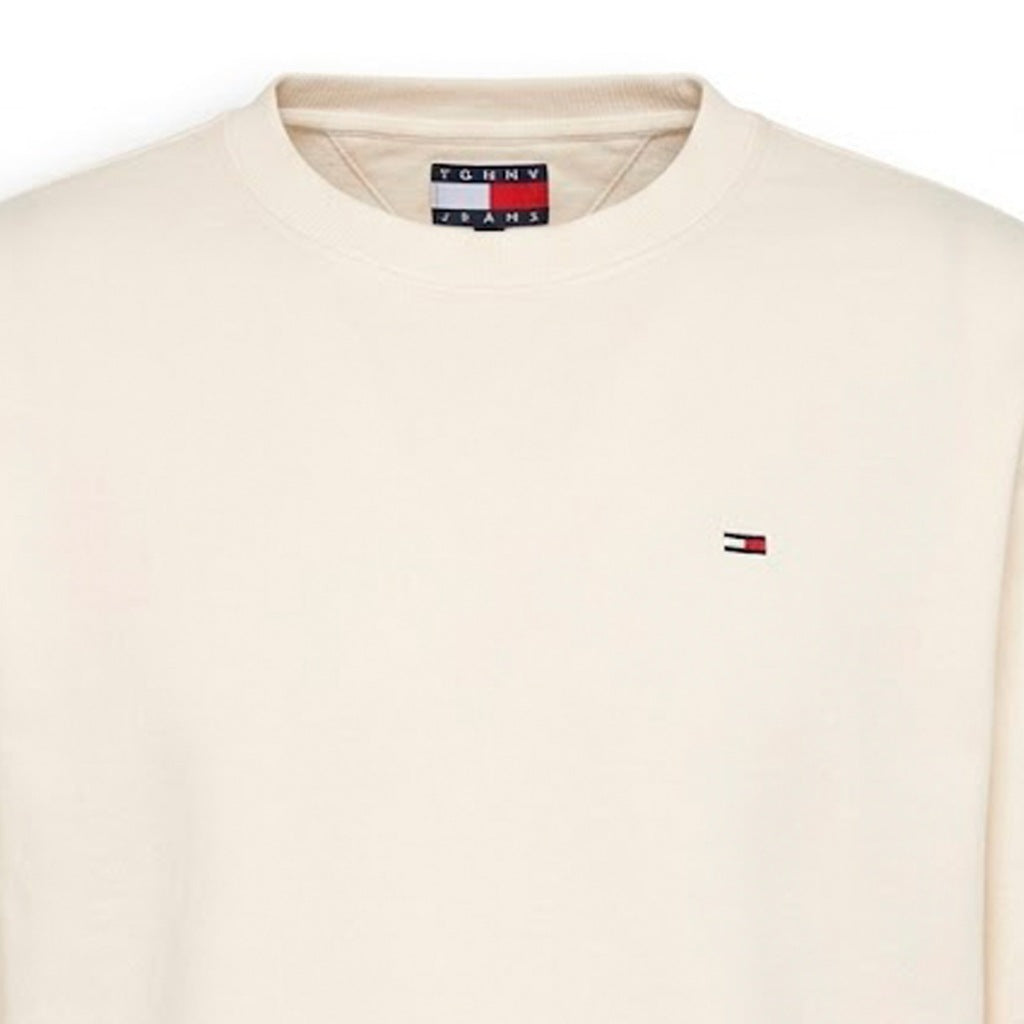 TOMMY JEANS DMDM REG BADGE CREW en color BLANCO  (5)
