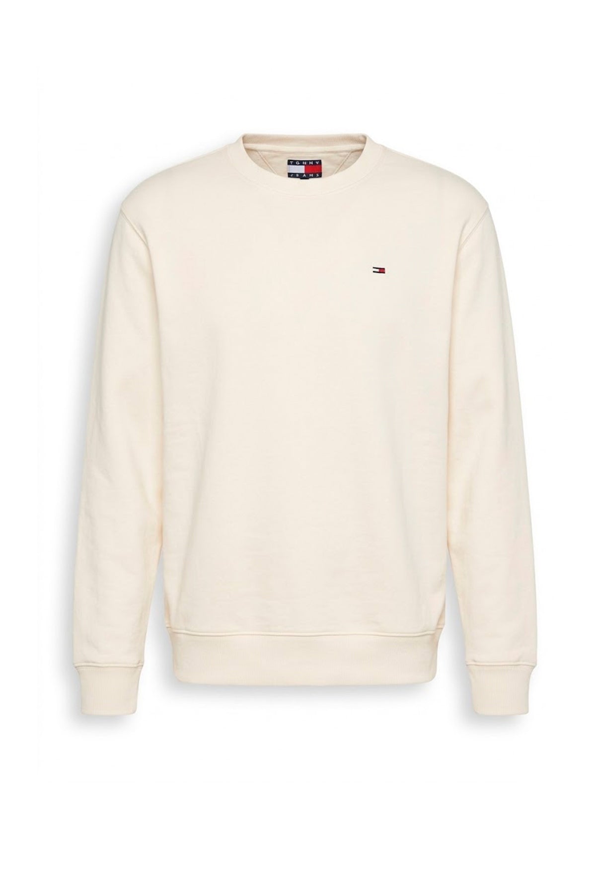 TOMMY JEANS DMDM REG BADGE CREW en color BLANCO  (1)