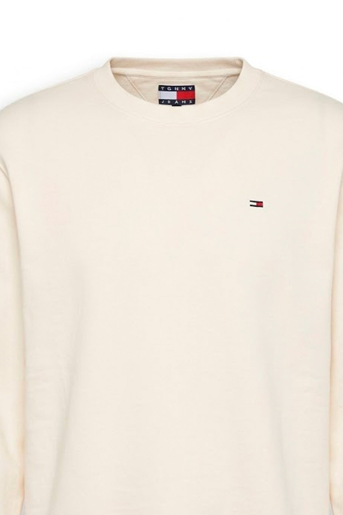 TOMMY JEANS DMDM REG BADGE CREW en color BLANCO  (2)