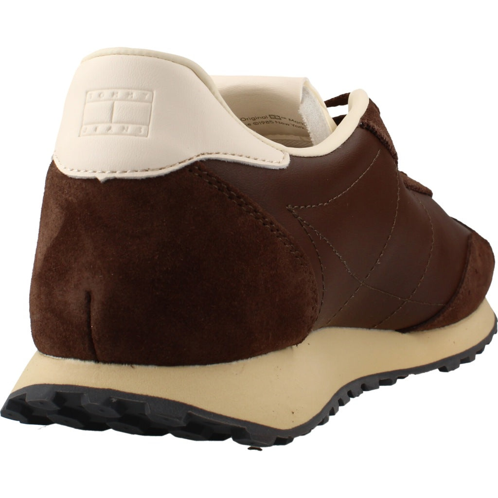 TOMMY JEANS RETRO RUNNER ARCHIVE en color MARRON  (3)