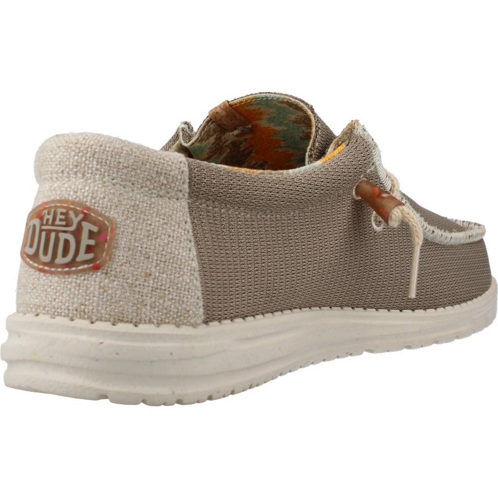 HEY DUDE WALLY ECO SOX en color GRIS  (3)