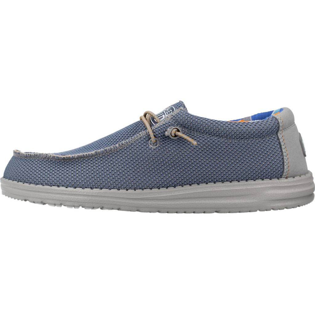 HEY DUDE WALLY SOX TRIPLE NEEDLE en color AZUL  (2)
