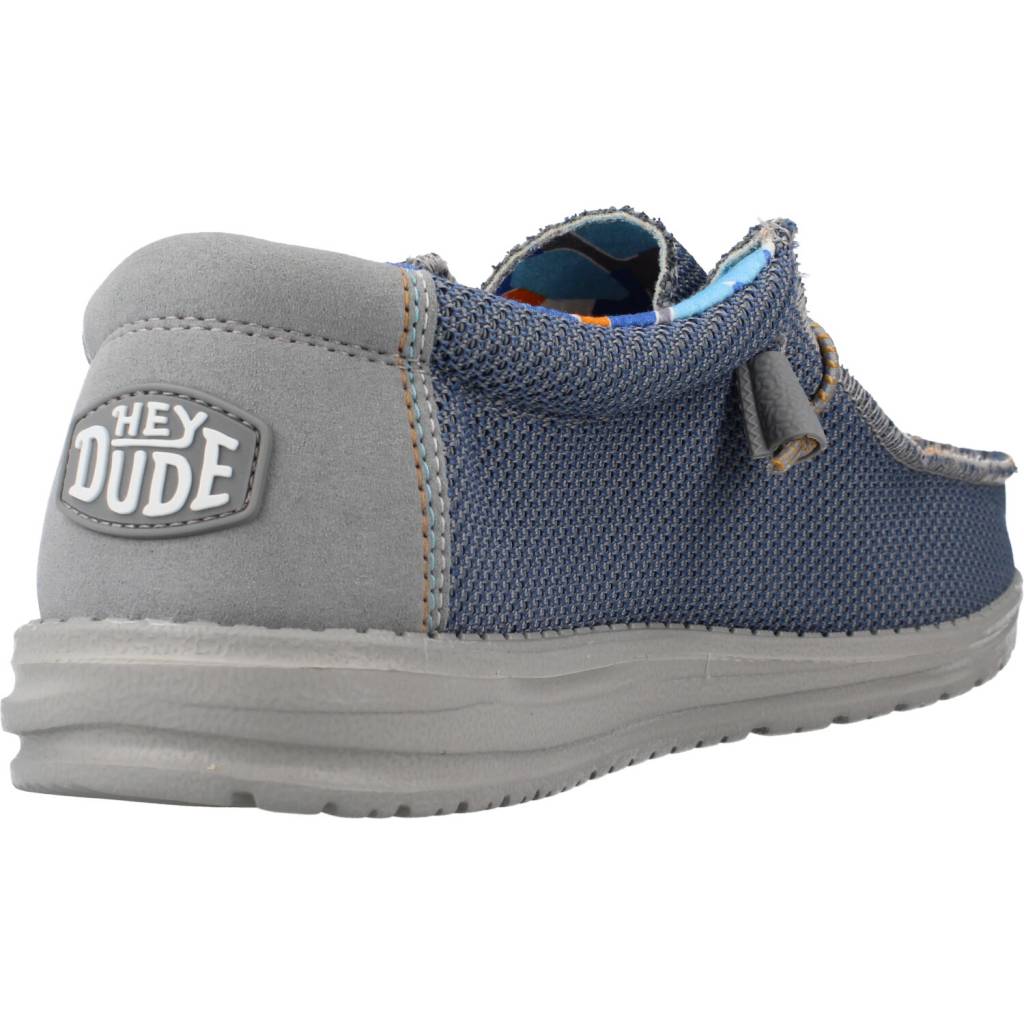 HEY DUDE WALLY SOX TRIPLE NEEDLE en color AZUL  (3)