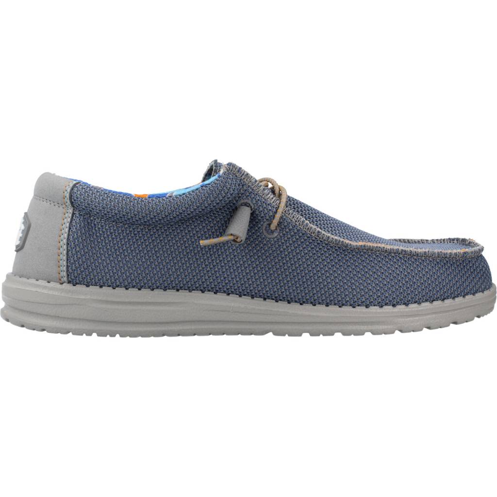 HEY DUDE WALLY SOX TRIPLE NEEDLE en color AZUL  (4)