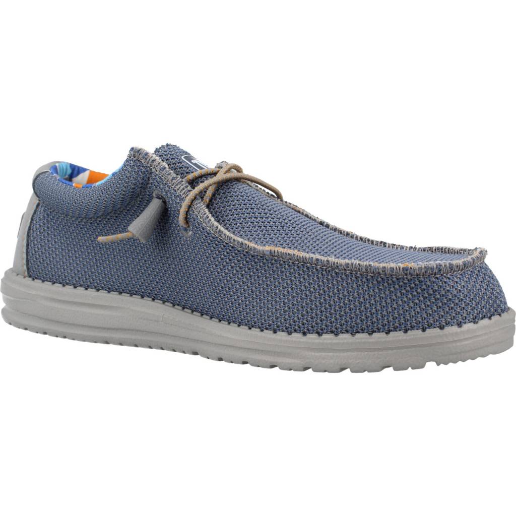 HEY DUDE WALLY SOX TRIPLE NEEDLE en color AZUL  (5)