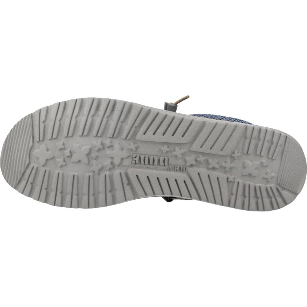 HEY DUDE WALLY SOX TRIPLE NEEDLE en color AZUL  (6)