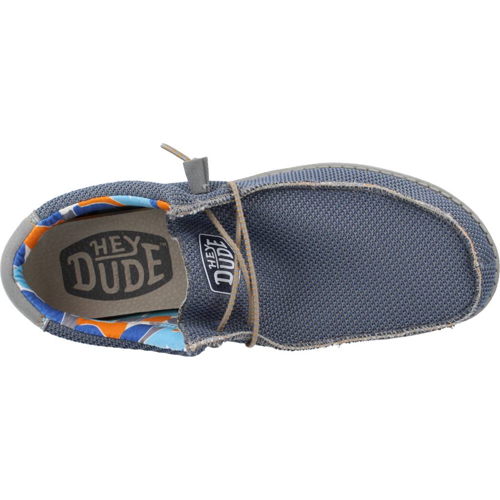 HEY DUDE WALLY SOX TRIPLE NEEDLE en color AZUL  (7)