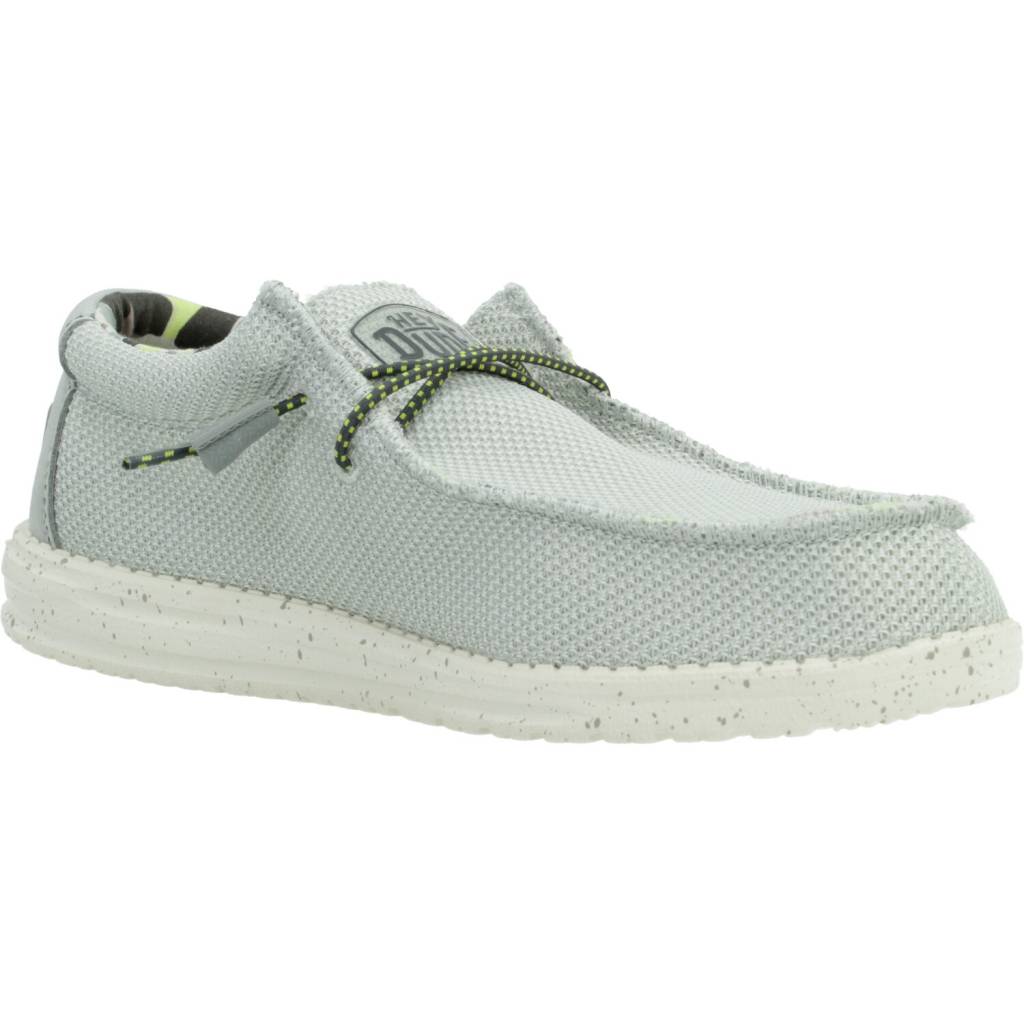 HEY DUDE WALLY SOX TRIPLE NEEDLE en color GRIS  (5)