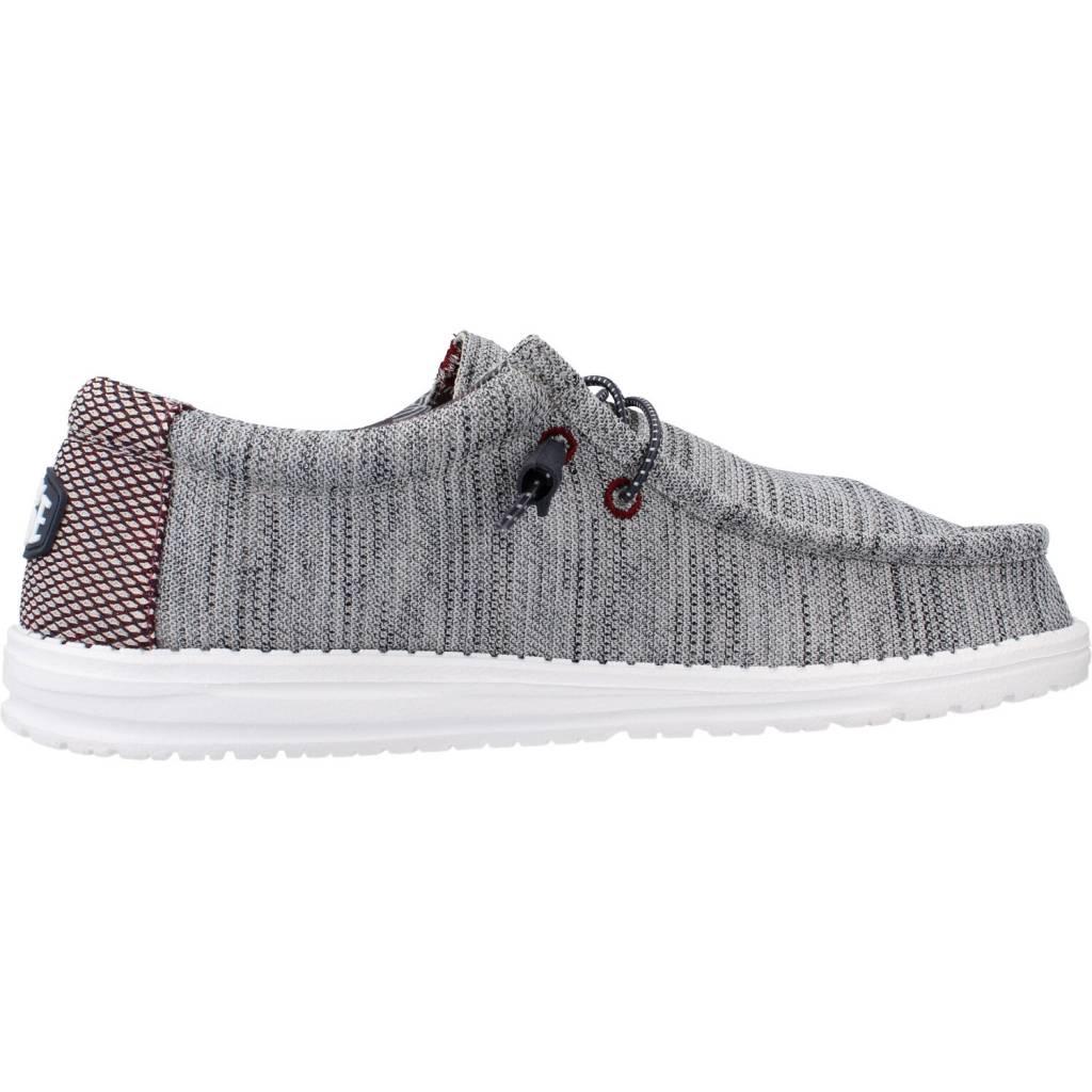 HEY DUDE WALLY SOX en color GRIS  (4)